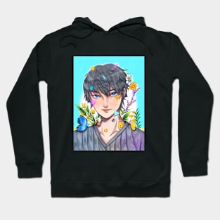 Blue - Anime style Hoodie